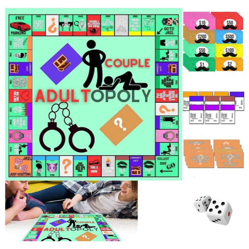 Board Game Catan - Couple Chessboard Monopolys Party Game, Adult