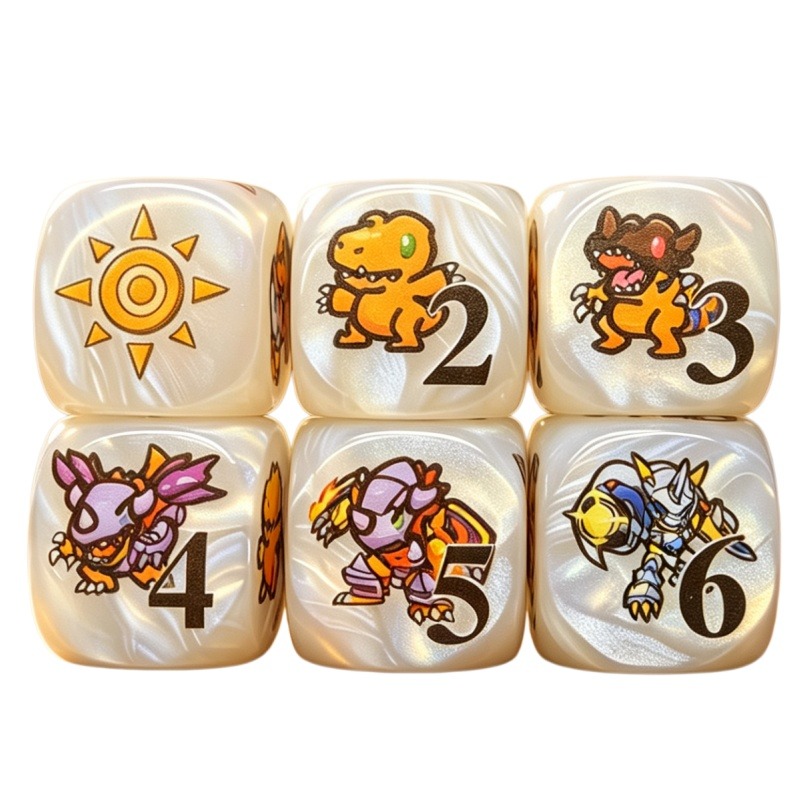 Board Game Economy - 2pcs/set Digimon DTCG Omnimon Agumon Token
