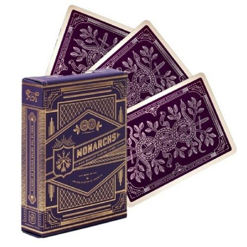 Board Game Recommendation - Purple Monarch Playing Cards by Theory11