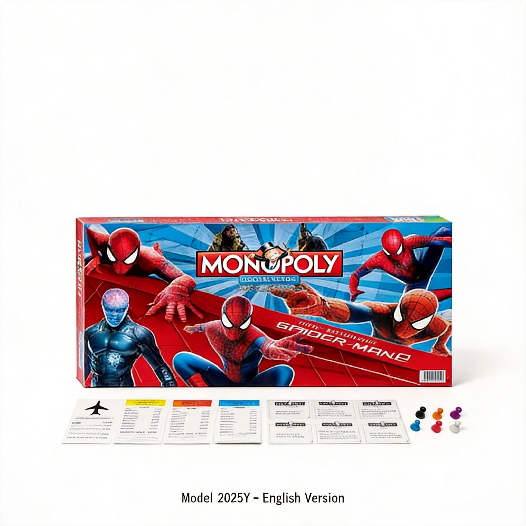 Board Game Catan - Spider-Man Monopoly Board Game - Collector's