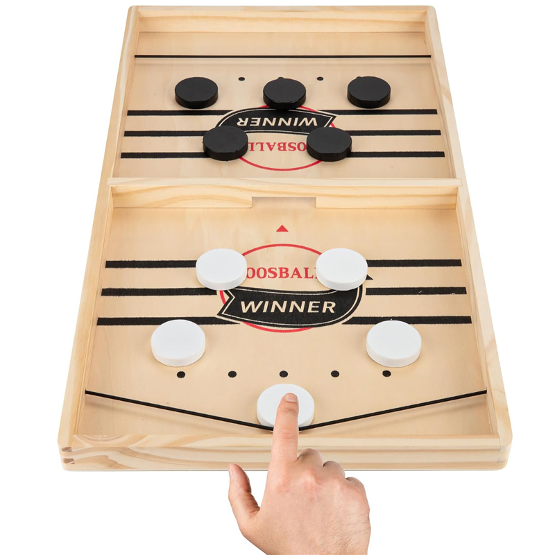 Board Game Quick - Fast Sling Puck Tabletop Foosball Winner