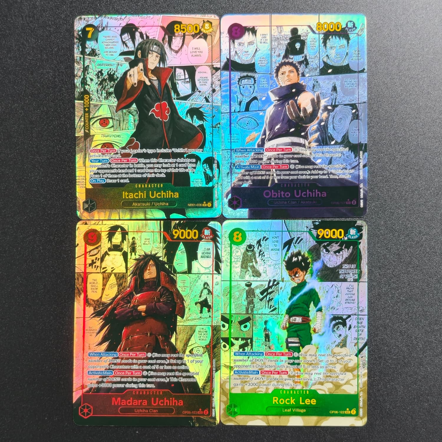 Board Game English - DIY Madara Uchiha Itachi Obito Rock