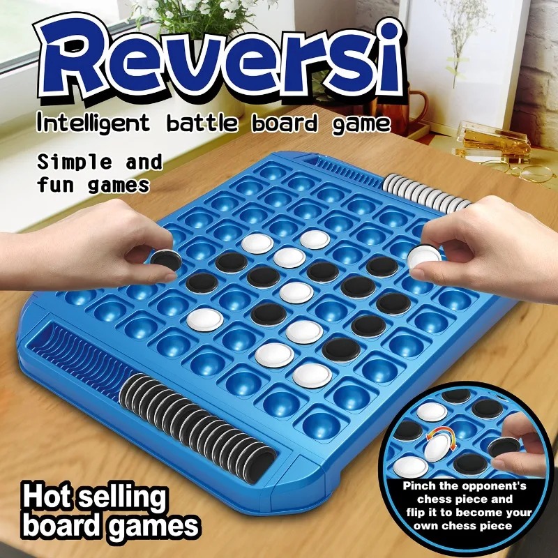 Dual-Side Flip Board Strategy  - Board Game For 3 Players 评论和价格
