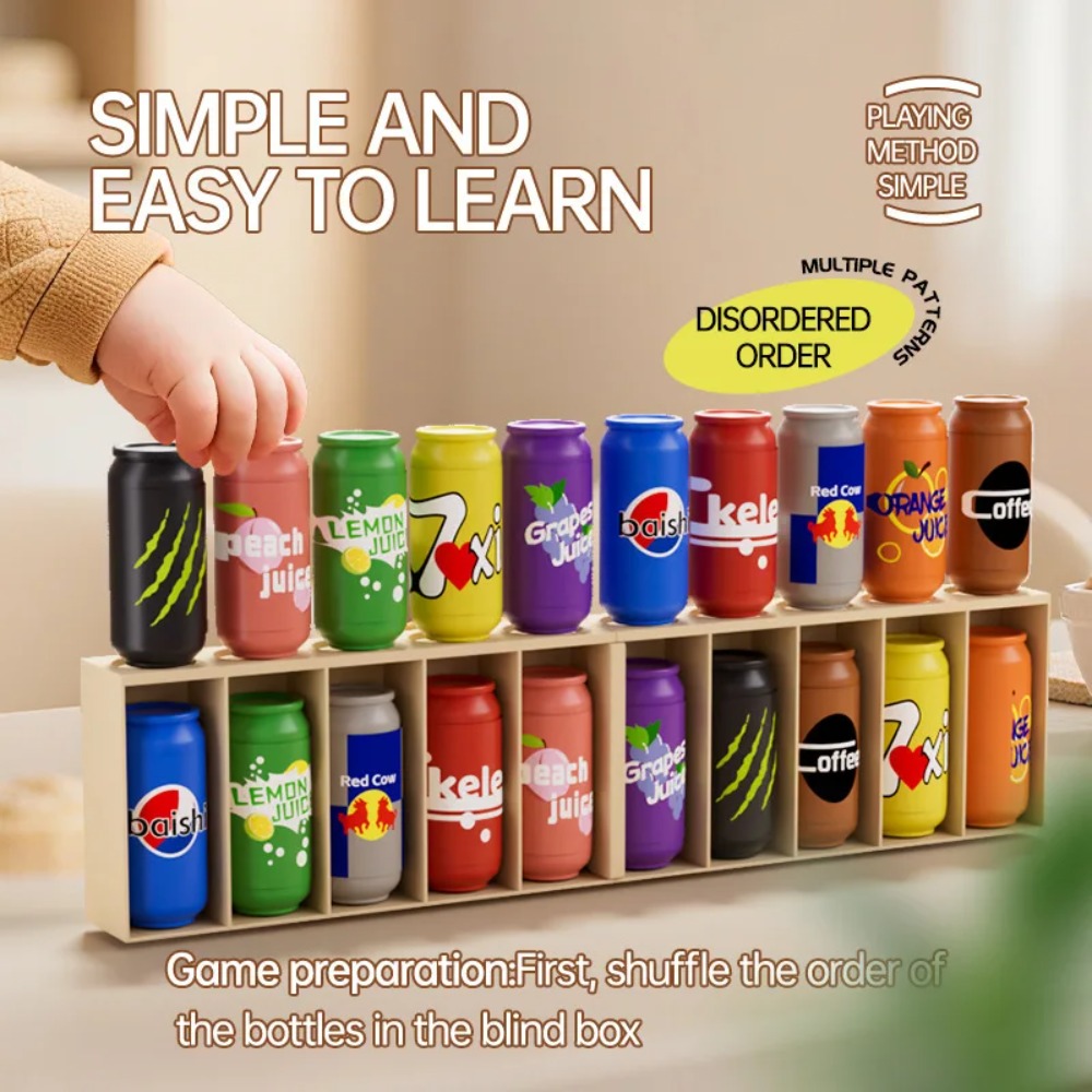 Children's fun bottle-guessing - Board Game For 3 Players 评论和价格