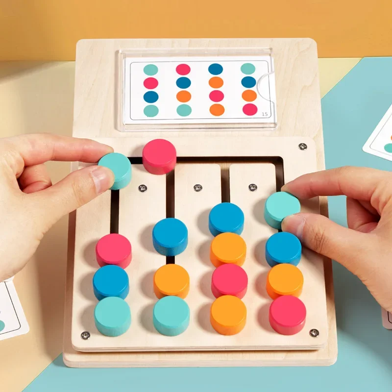 Montessori Wooden Color Shape  - Board Game Design 评论和价格
