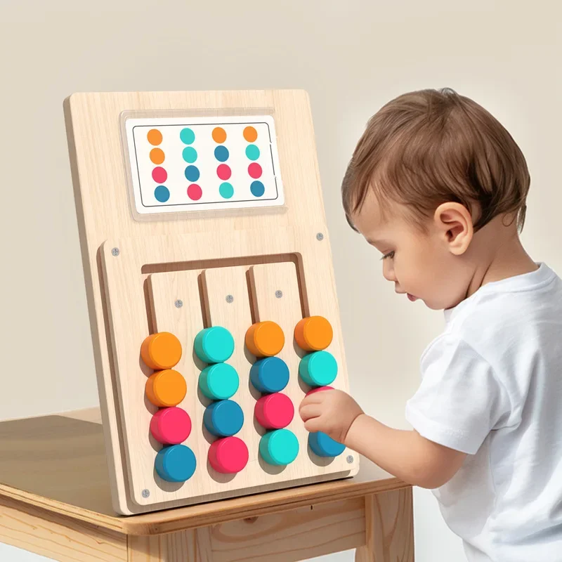 Montessori Wooden Color Shape  - Board Game Design 评论和价格