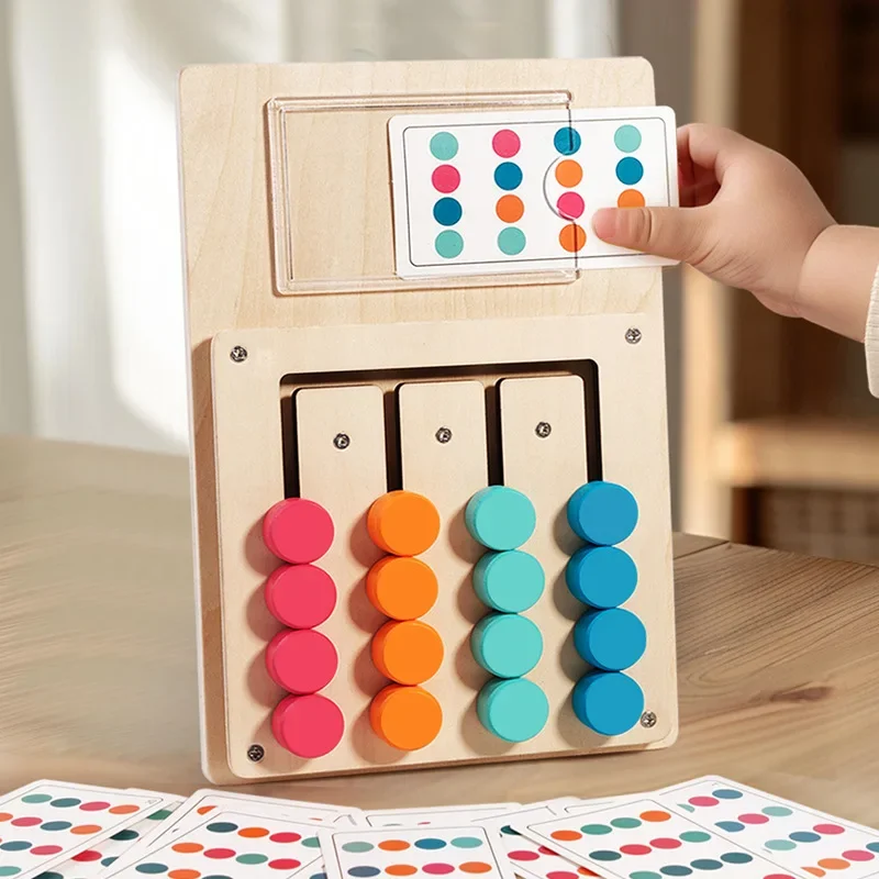 Montessori Wooden Color Shape  - Board Game Design 评论和价格