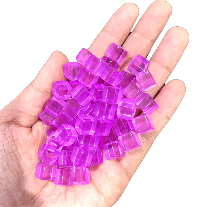 100pcs/set 8mm Clear Cube Dice - Board Game Economy 评论和价格