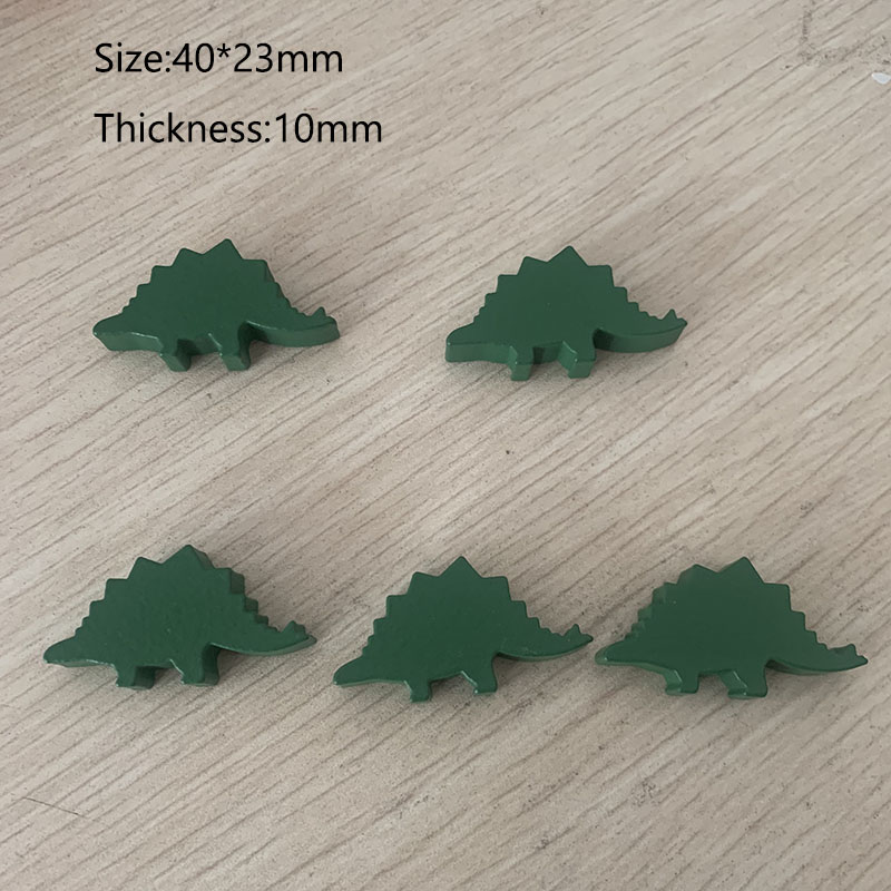 5 Pcs/set Wooden Dinosaur Boar - Board Game Catan 评论和价格