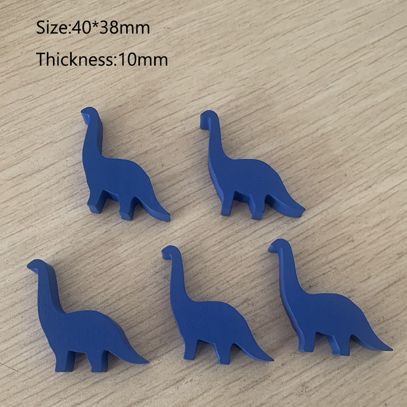 5 Pcs/set Wooden Dinosaur Boar - Board Game Catan 评论和价格