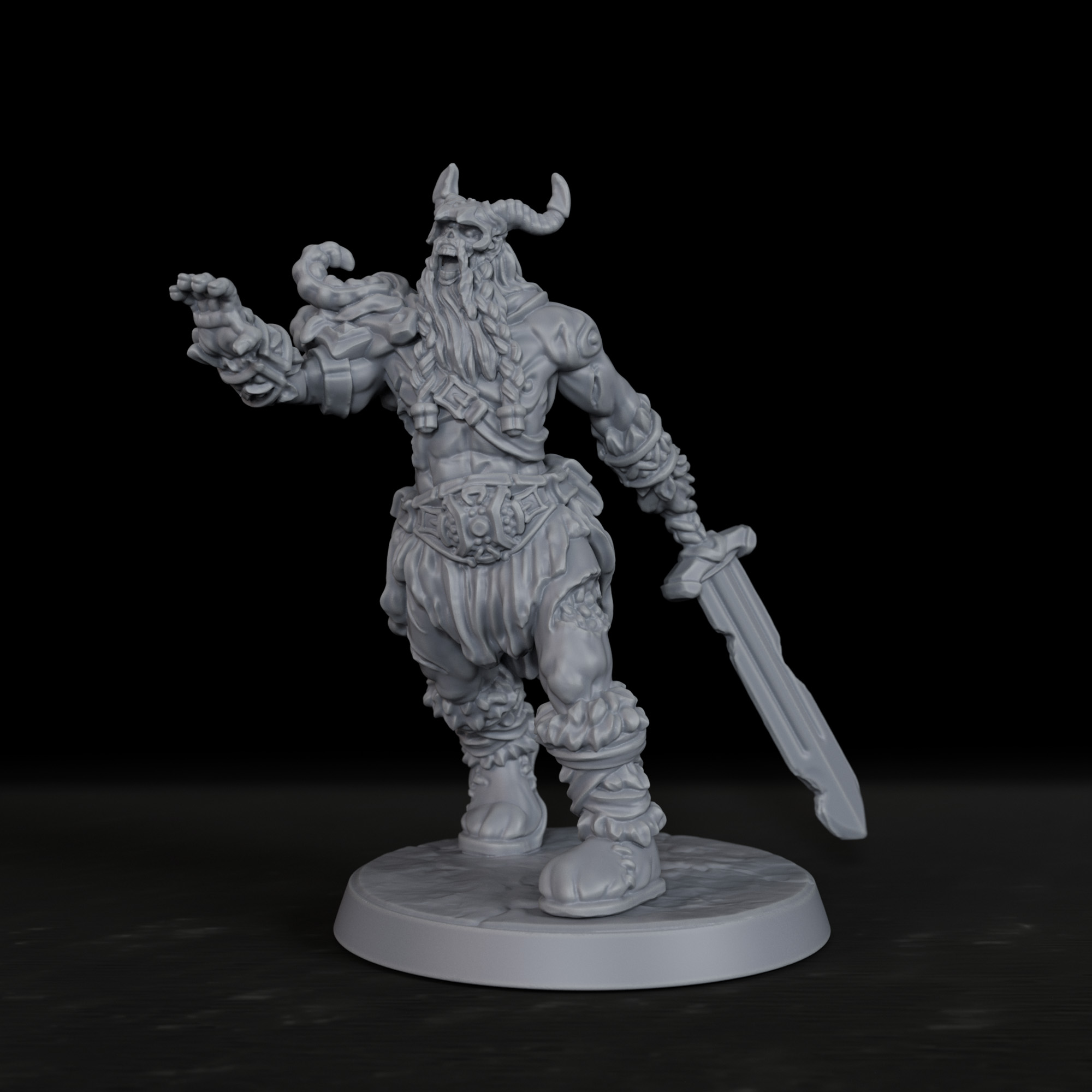 RPG Zombie Frost Giant Miniatu - Board Game Zombies 评论和价格
