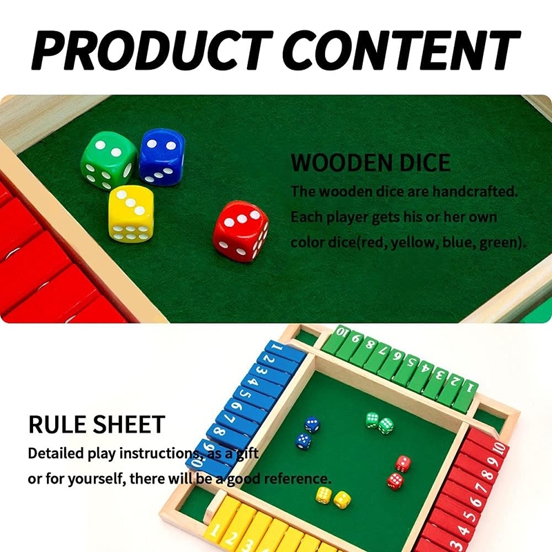 Arithmetic Dice Board Game Fou - Board Game For 3 Players 评论和价格