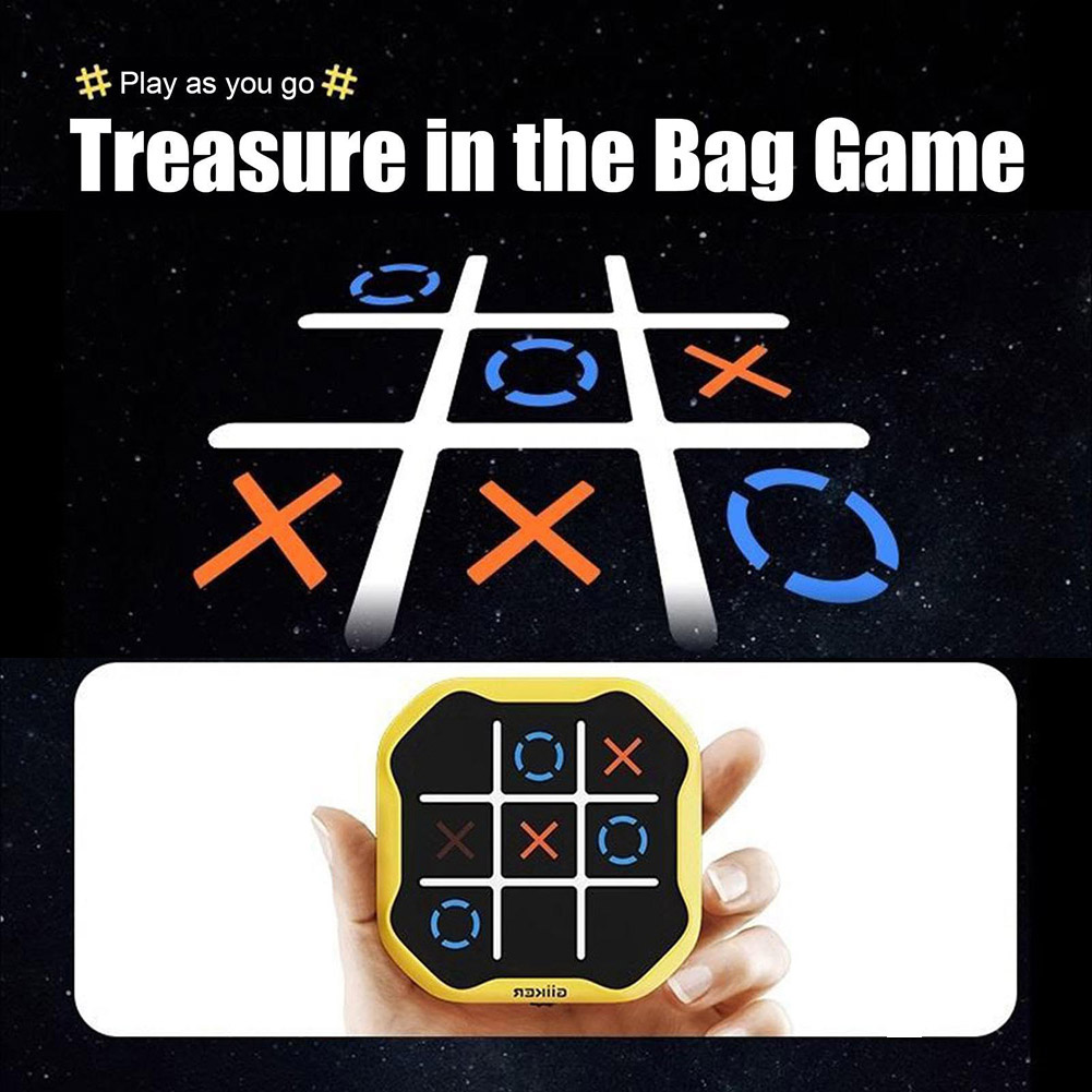 3in1 Electronic TIC-TAC-TOE Bo - Board Game For 3 Players 评论和价格