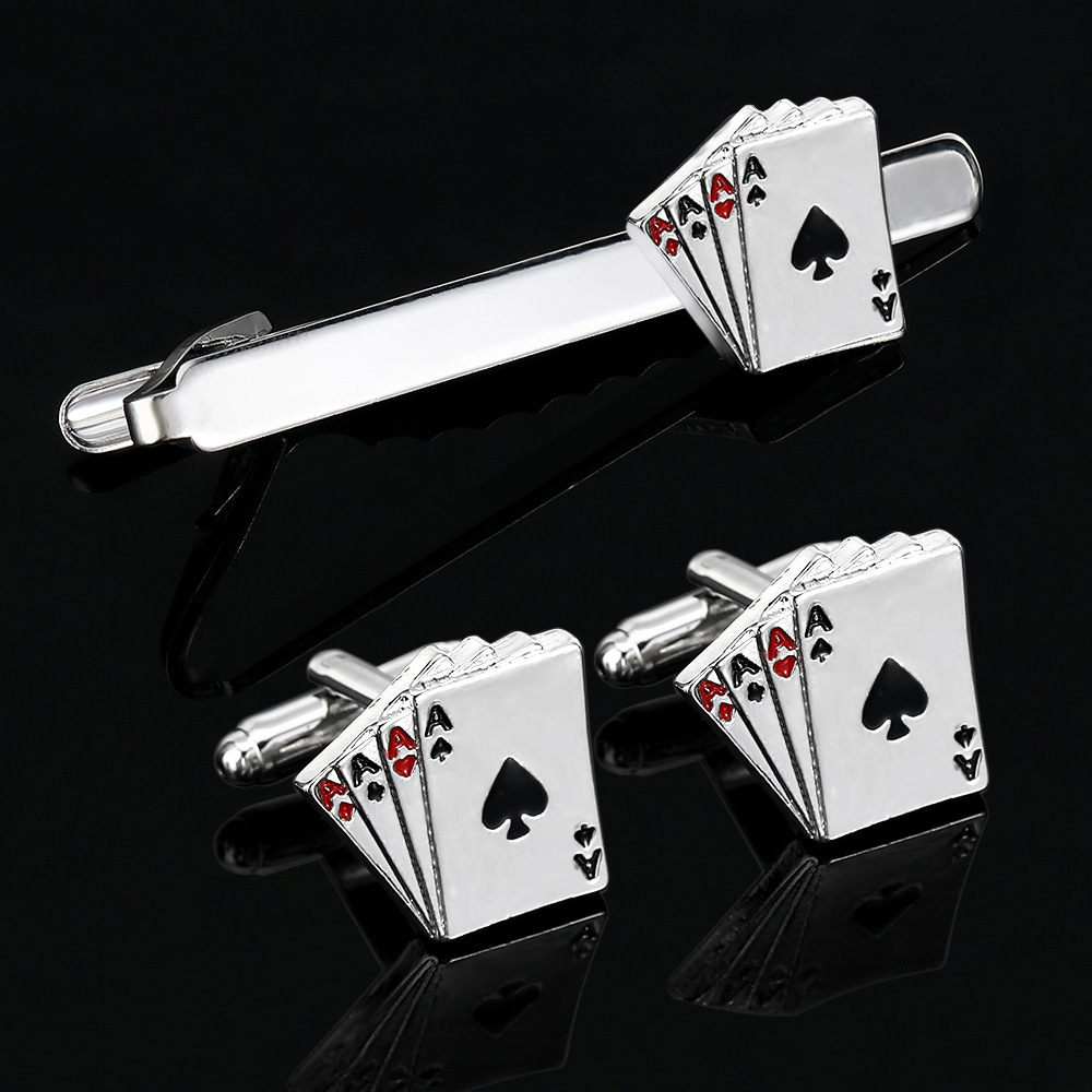 Men's Creative Poker Card Tie  - Board Game Card 评论和价格
