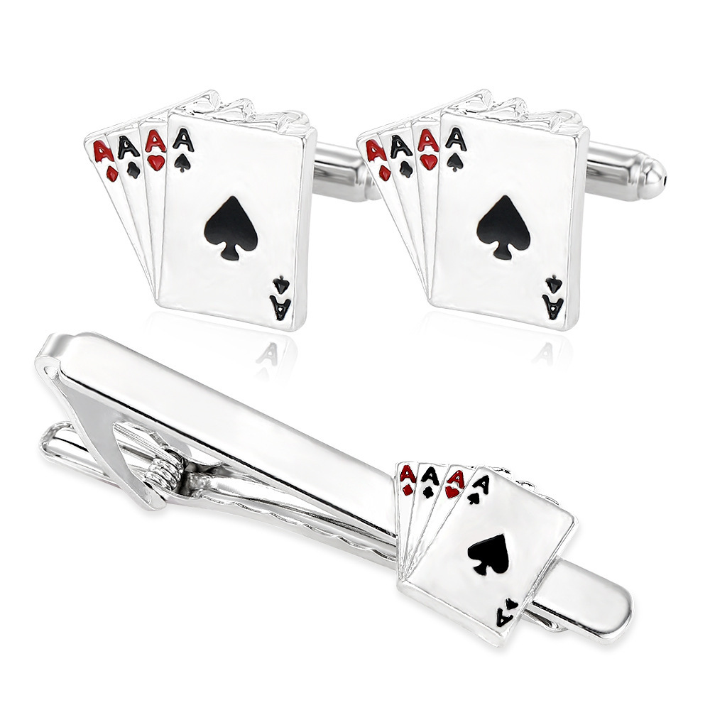 Men's Creative Poker Card Tie  - Board Game Card 评论和价格