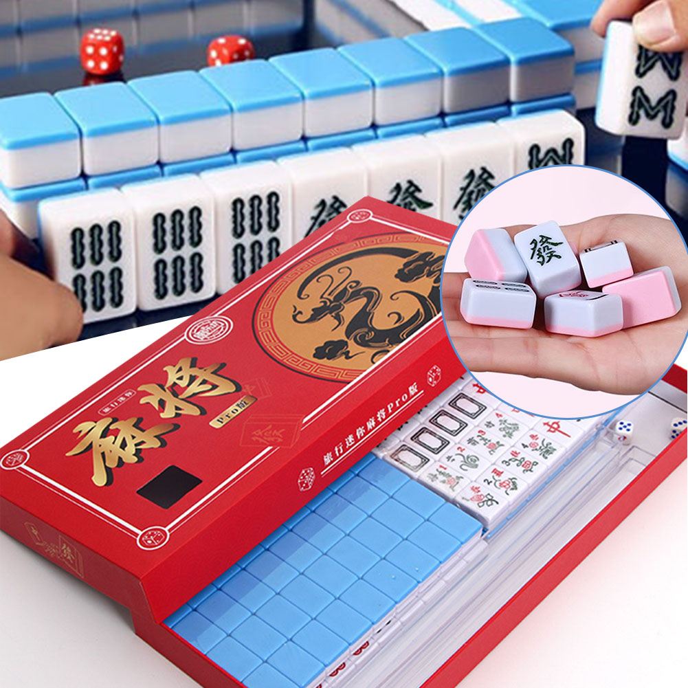 Portable Travel Mini Mahjong S - Board Game Master 评论和价格