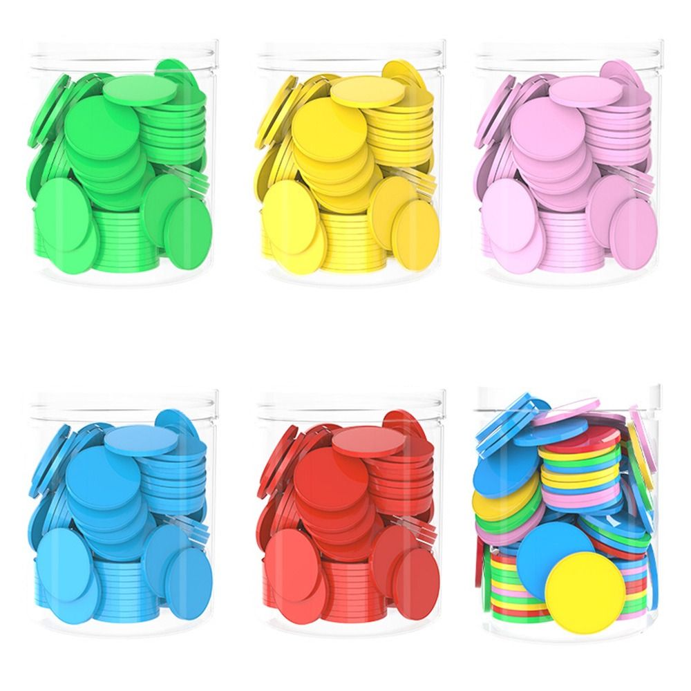 100pcs Plastic Counting Chips  - Board Game Economy 评论和价格
