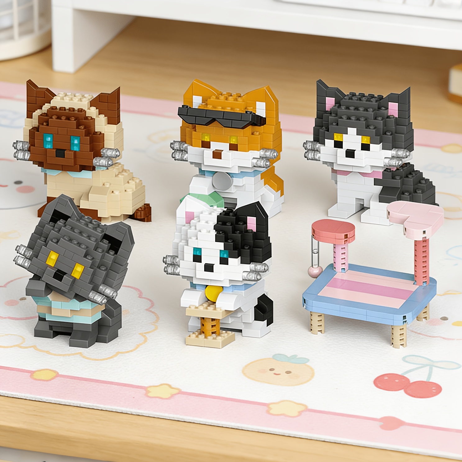 Cat Series Building Blocks Set - Board Game Master 评论和价格