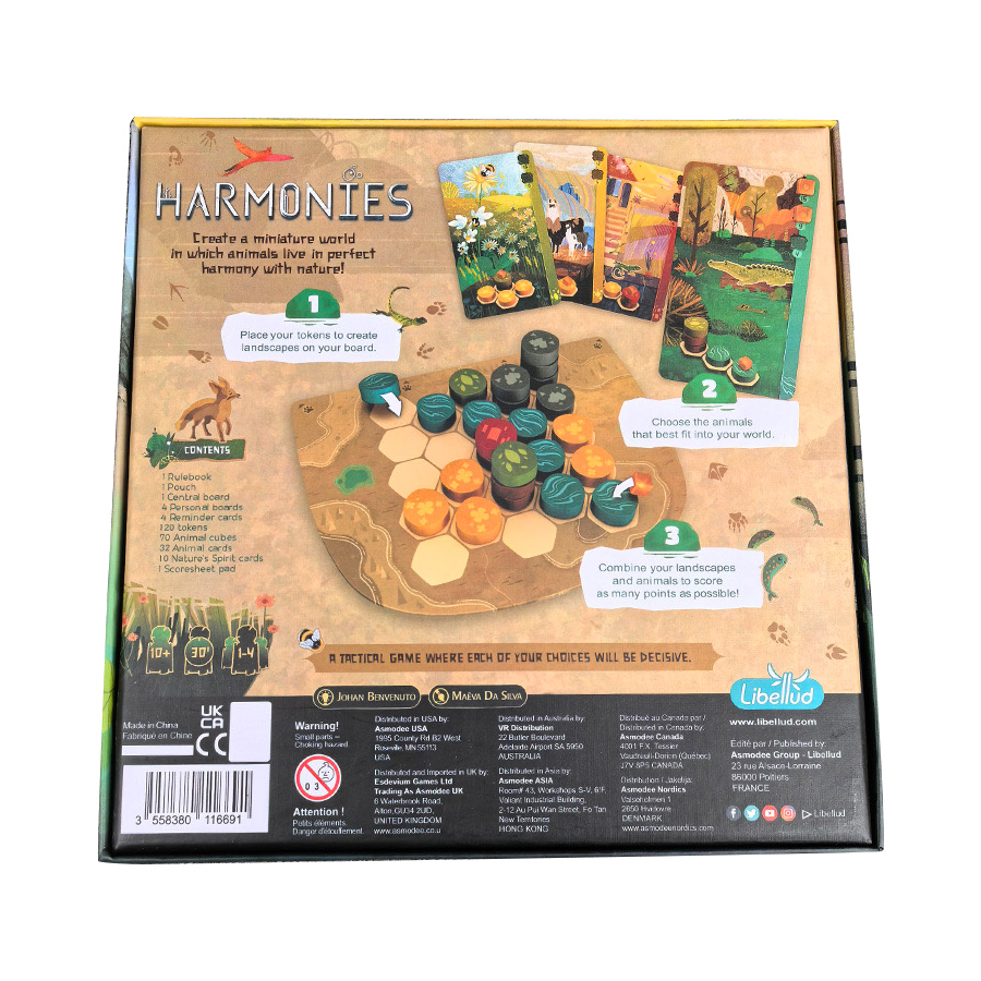 Harmonies - Board Games - Crea - Board Game Catan 评论和价格