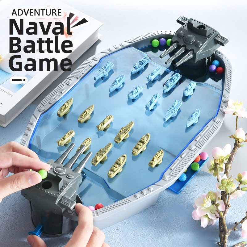 Classic Navy Battle 2-Player M - Board Game For 3 Players 评论和价格