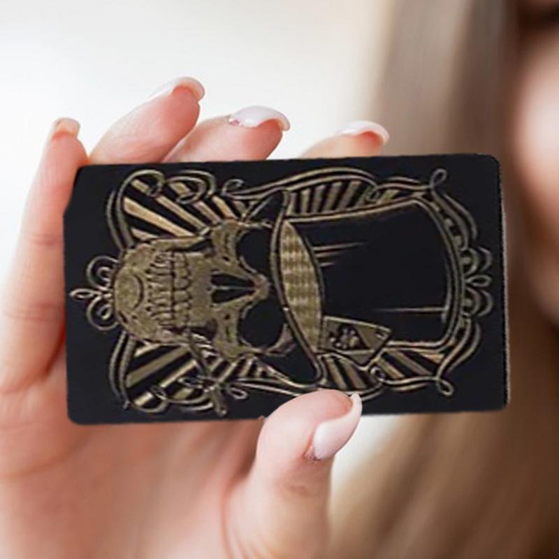 Black Playing Cards Deck Skull - Board Game Recommendation 评论和价格