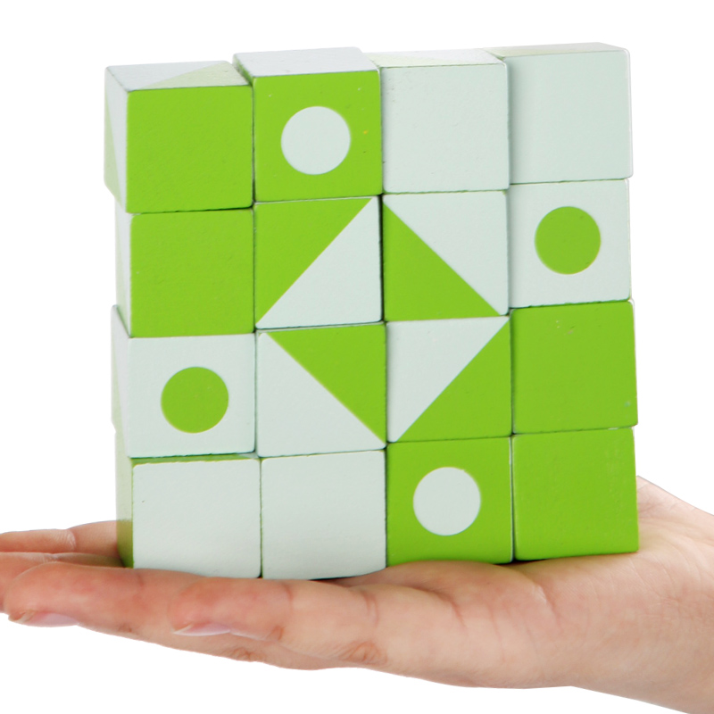 Wooden 3D Puzzles Game Geometr - Board Game Design 评论和价格