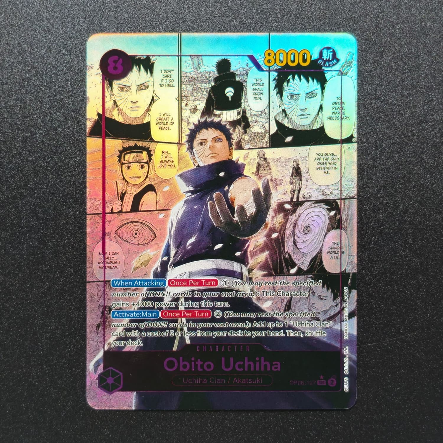 DIY Madara Uchiha Itachi Obito - Board Game English 评论和价格