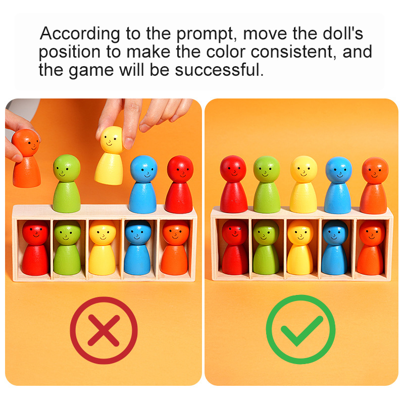 Guessing Colors Doll Color Mat - Board Game Master 评论和价格