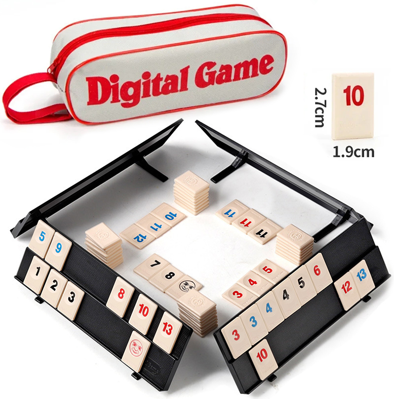 Rummy Cube Game with 4 Racks,  - Board Game Master 评论和价格