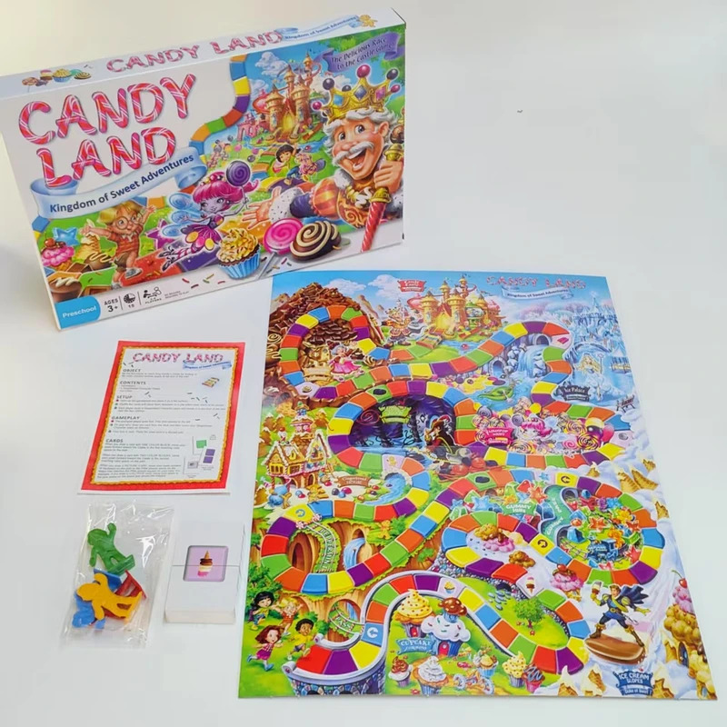 Candy Sweet Adventure Board Ga - Board Game For 3 Players 评论和价格