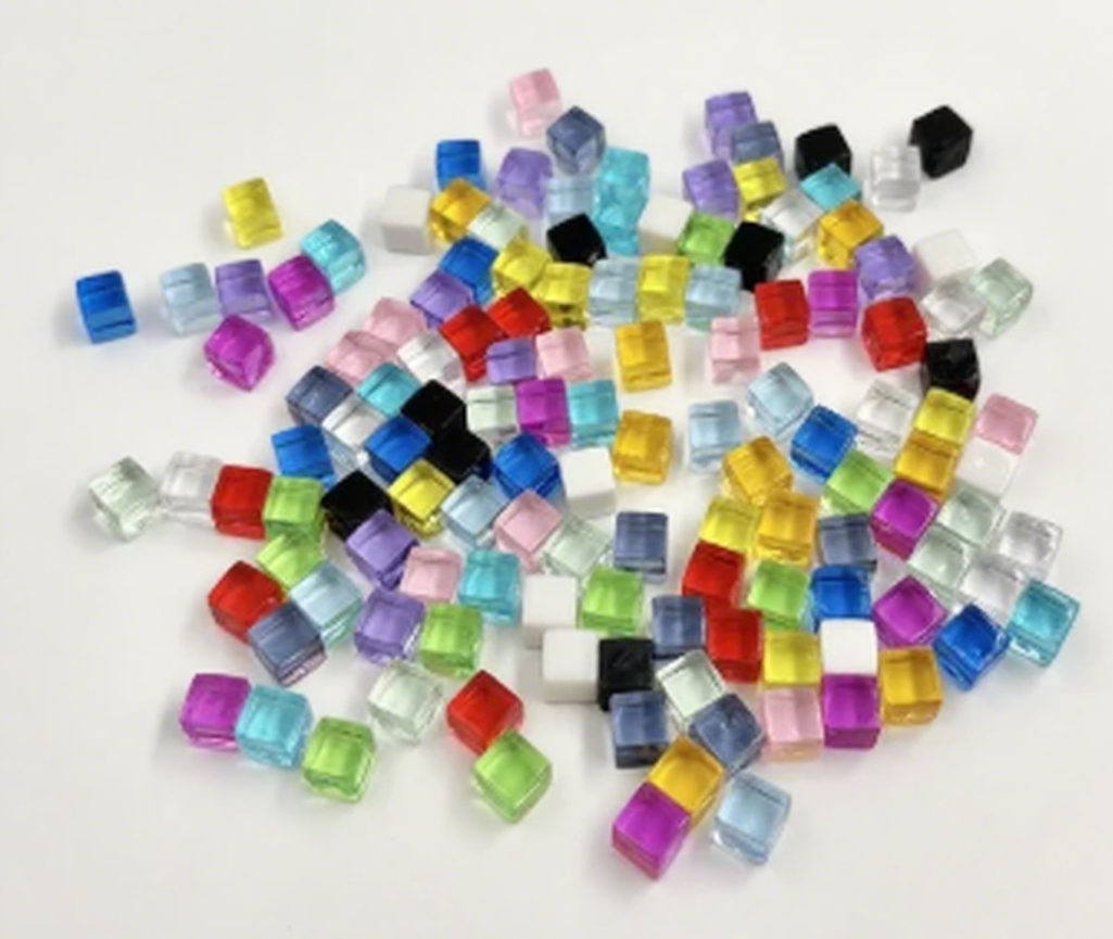 100Pcs Cube Colorful Crystal C - Board Game Catan 评论和价格