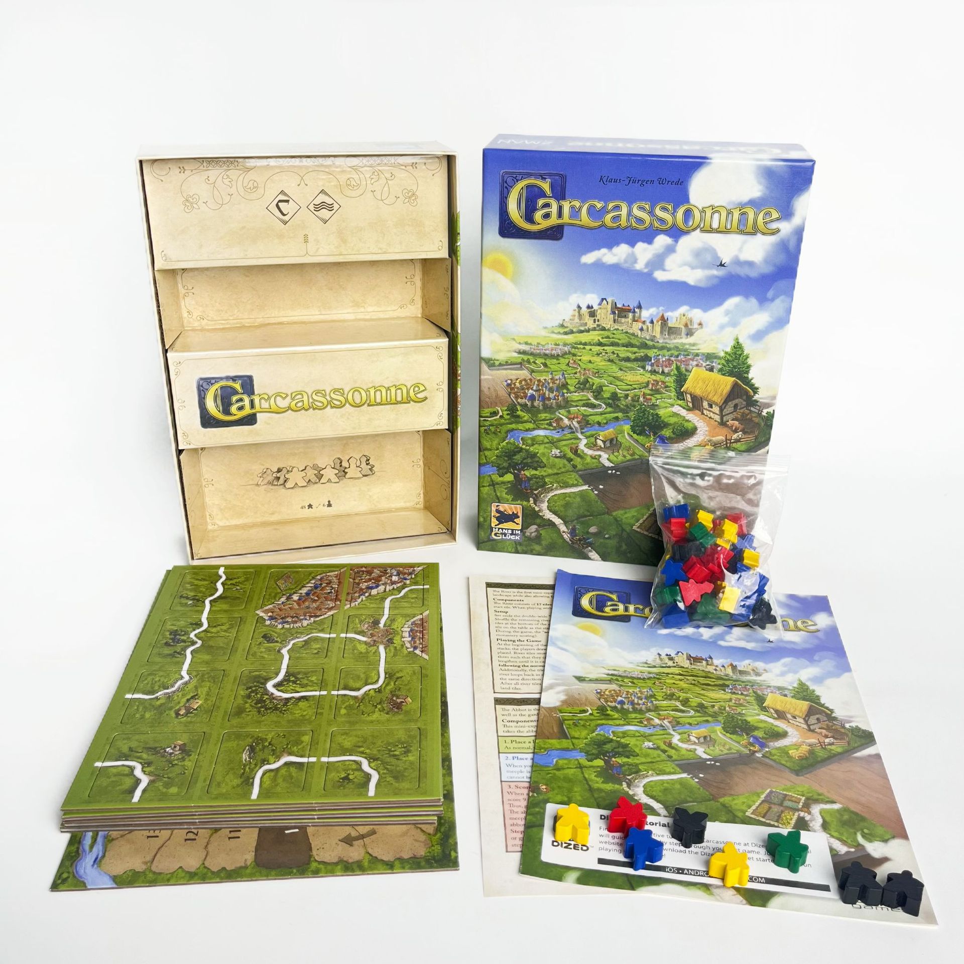 Carcassonne V3.0 Board Game -  - Board Game Economy 评论和价格